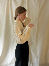 Load image into Gallery viewer, Signature silk shirt creme/brown/black