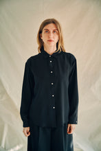 Load image into Gallery viewer, Signature silk shirt creme/brown/black