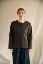 Load image into Gallery viewer, Wool jacket brown