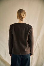 Load image into Gallery viewer, Wool jacket brown