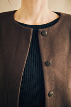 Load image into Gallery viewer, Wool jacket brown