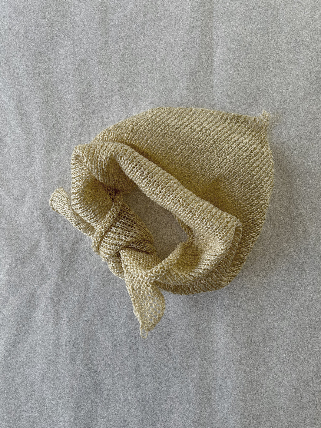Linen scarf small