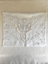 Load image into Gallery viewer, Travel bag, hemstitch butterfly
