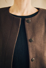 Load image into Gallery viewer, Wool jacket brown
