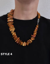 Load image into Gallery viewer, Amber necklace - style 4
