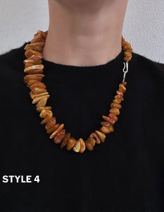 Amber necklace - style 4