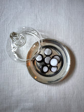 Load image into Gallery viewer, Silver Plate with glass cloche
