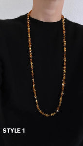 Amber necklace - style 1