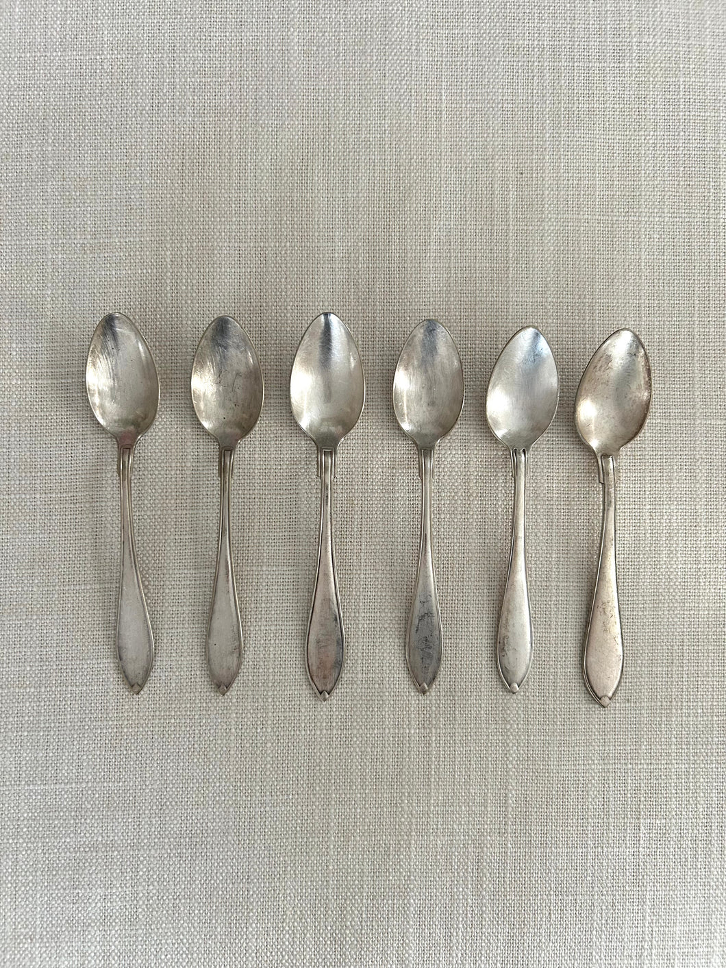Spoon, silver 6pcs