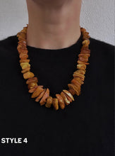 Load image into Gallery viewer, Amber necklace - style 4
